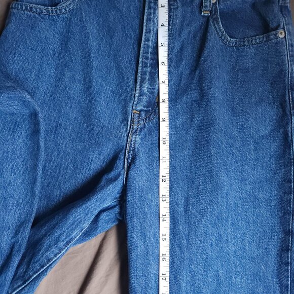 Levi’s Women’s Jeans High Waisted Straight Leg Relaxed Fit Wide Leg Size 28 - Picture 8 of 9